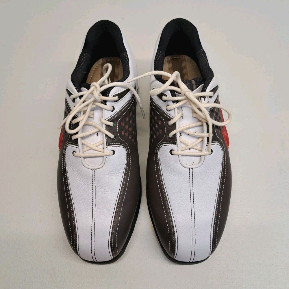 Nike Air Zoom Elite Golf Shoes Leather 317478-162 Men's Sz 8.5 M